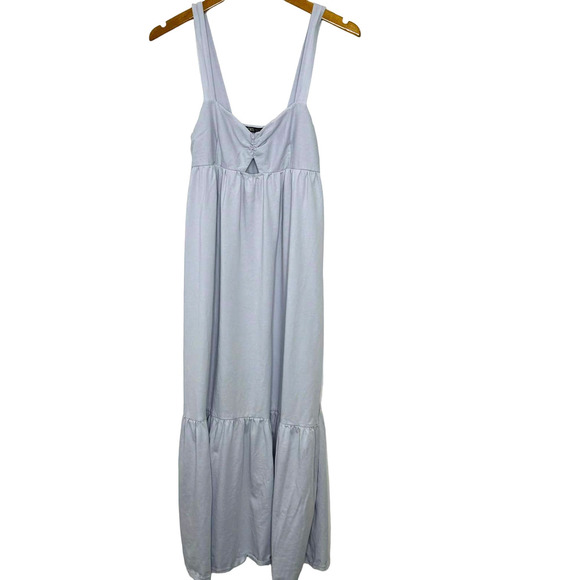 Zara Dresses & Skirts - Zara light blue cotton maxi dress